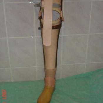 proteza skórzana podudzia