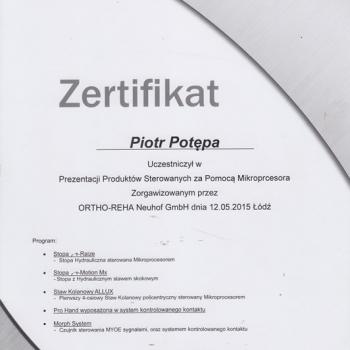 certyfikat