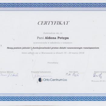 certyfikat